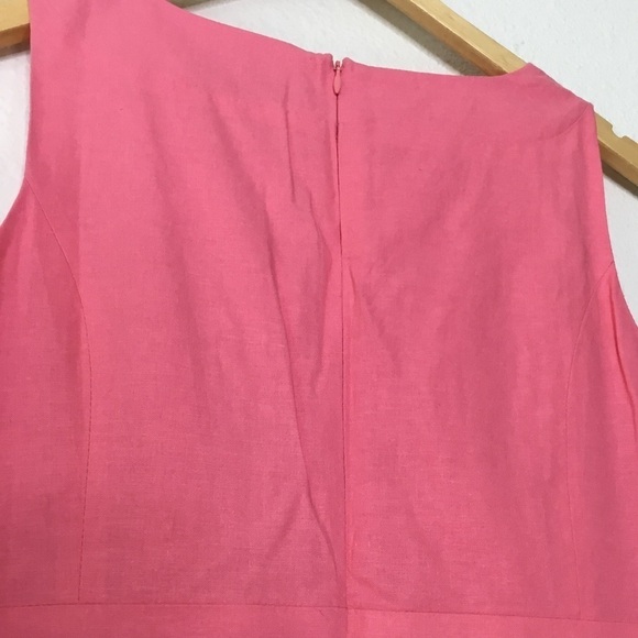Chadwick’s of Boston Pink Linen Dress - Picture 3 of 7